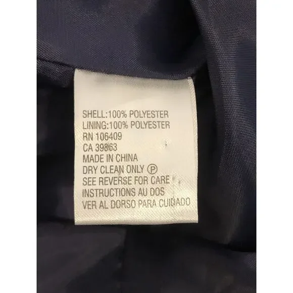 Tahari Arthur S Levine Women Jacket 10 Long Sleeve Clueless Preppy Office Siren - Picture 10 of 11